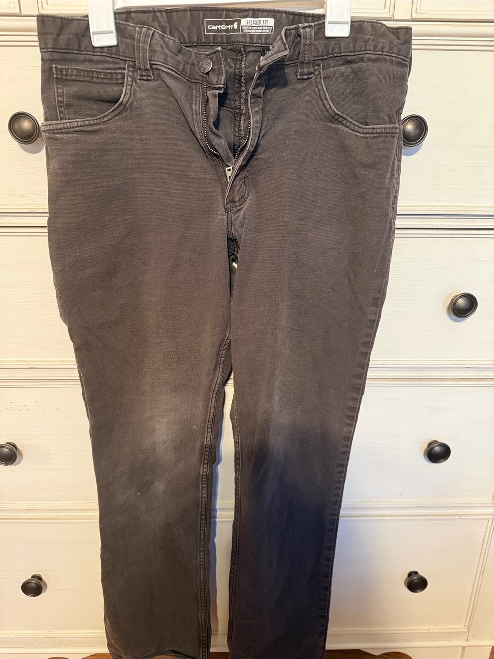 Carhartt Slim Straight Men's Brown Jeans